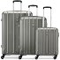  Kinetic 2.0 4 ruote Set di valigie 3 pezzi con piega di espansione Variante champagne