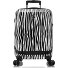  EZ Fashion 4 ruote Carrello della cabina S 53 cm con piega di espansione Variante zebra