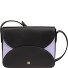  Cefalonia Borsa a tracolla Vera Pelle 21 cm Variante black lavender