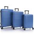  Zen 4 ruote Set di valigie 3 pezzi con piega di espansione Variante royal blue