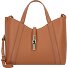 Goccia Borsa shopper S Vera Pelle 28 cm Variante brandy