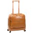  Life Pelle 4 ruote Trolley business Vera Pelle 39 cm Variante cognac