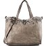  Bella Borsa shopper Vera Pelle 47 cm Variante cemento