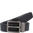  Cintura reversibile Business in pelle Variante black | 100 cm