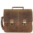  Cartella vintage in pelle 42 cm Scomparto per computer portatile Variante braun