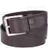  Cintura casual in pelle Variante ebony | 90 cm