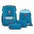 Basis Set di borse per la scuola 4 pezzi Variante Set „Blue Hearts Basis Set di borse per la scuola 4 pezzi Variante Set „Blue Hearts