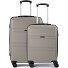  5739 4 ruote Set di valigie 2 pezzi Variante grau
