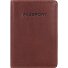  Custodia per passaporto RFID in pelle antica Avery 10 cm Variante cognac