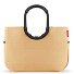 Borsa Loopshopper L Frame 46 cm Variante raffia black Borsa Loopshopper L Frame 46 cm Variante raffia black