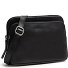  Caia Borsa a tracolla Vera Pelle 22 cm Variante black