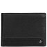  Due Portafoglio Protezione RFID Pelle 12.5 cm Variante schwarz