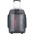Zaino Urban a 2 ruote Trolley in pelle 54 cm Scomparto per laptop Variante grey black Zaino Urban a 2 ruote Trolley in pelle 54 cm Scomparto per laptop Variante grey black