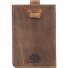  Porta biglietti da visita vintage RFID in pelle 7 cm Variante braun