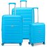 Starlight 3.0 4 ruote Set di valigie 3 pezzi con piega di espansione Variante light blue Starlight 3.0 4 ruote Set di valigie 3 pezzi con piega di espansione Variante light blue
