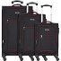 Sevilla 4 ruote Set di valigie 3 pezzi Variante sz-rot Sevilla 4 ruote Set di valigie 3 pezzi Variante sz-rot