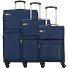  Travel Line 6704 4 ruote Set di valigie 3 pezzi Variante blau
