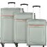 Set di valigie Anafi a 4 ruote, 3 pezzi con piega elastica, super leggero Variante forest grey Set di valigie Anafi a 4 ruote, 3 pezzi con piega elastica, super leggero Variante forest grey