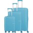  Pacific 4 ruote Set di valigie 3 pezzi Variante light blue