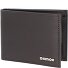  Leather Portafoglio Protezione RFID Vera Pelle 11 cm Variante braun-pure 2.0metal square
