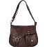 Borsa a tracolla in pelle 24 cm Variante moro Borsa a tracolla in pelle 24 cm Variante moro