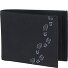  New Cryptan Portafoglio Protezione RFID 11 cm Variante schwarz-footsteps grey