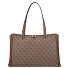 Orlina Borsa shopper 45 cm Variante latte logo-brown Orlina Borsa shopper 45 cm Variante latte logo-brown