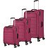 Skaii 4 Roll Suitcase Set 3pcs. Variante abendrot