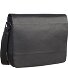  Hamburg Messenger in pelle 38 cm Scomparto per laptop Variante schwarz