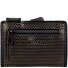  Porta carte di credito RFID in pelle 7 cm Variante schwarz-gelb