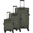 Briize 4 ruote Set di valigie 3 pezzi con piega di espansione Variante khaki Briize 4 ruote Set di valigie 3 pezzi con piega di espansione Variante khaki