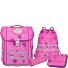  Perfecto Set di borse per la scuola 5 pezzi Variante Pinky