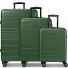  Baseliner 4 ruote Set di valigie 3 pezzi Variante military green