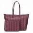  Monogram Zely Borsa shopper 37 cm Variante mono winetasting damson