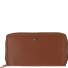  Polo Portafoglio Protezione RFID Vera Pelle 15.5 cm Variante cognac