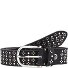  Cintura con borchie in pelle Variante schwarz | 80 cm