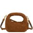 Greta Micro weave Borsetta Pelle 20 cm Variante cognac Greta Micro weave Borsetta Pelle 20 cm Variante cognac