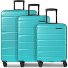  Munich 4.0 4 ruote Set di valigie 3 pezzi espandibile Variante aqua dull