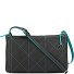  Borsa a tracolla Pelle 25 cm Variante black