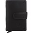 Nappa Custodia per carta di credito Protezione RFID Pelle 7 cm Variante black Nappa Custodia per carta di credito Protezione RFID Pelle 7 cm Variante black