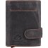 Portafoglio originale vintage RFID in pelle 8,5 cm Variante azur Portafoglio originale vintage RFID in pelle 8,5 cm Variante azur