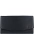  Nuovo portafoglio di seta in pelle 18 cm Variante schwarz