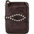  Tosca Portafoglio Protezione RFID Vera Pelle 13 cm Variante moro