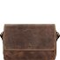  Messenger vintage in pelle 34 cm Variante brown