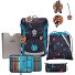 ErgoFlex Easy Set di borse per la scuola Variante Ninja Fighter ErgoFlex Easy Set di borse per la scuola Variante Ninja Fighter