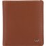  Polo Portafoglio Protezione RFID Vera Pelle 11 cm Variante cognac