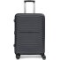  Carrello Shine 4 rotoli da 65 cm con piega a espansione Variante black