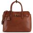  Borsa shopper M Pelle 36 cm Variante dark cognac