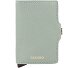  Twinwallet Custodia per carta di credito Protezione RFID Pelle 7 cm Variante sea green