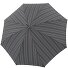  Ombrello a bastone con manico in castagno Brittany 93 cm Variante grau karo